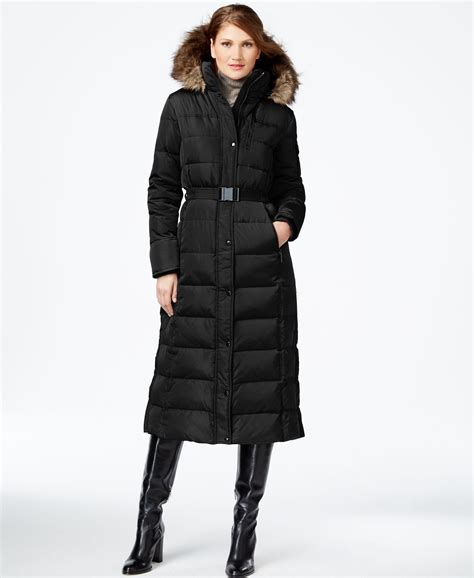 michael kors long heavy down puffer|michael kors puffer coat.